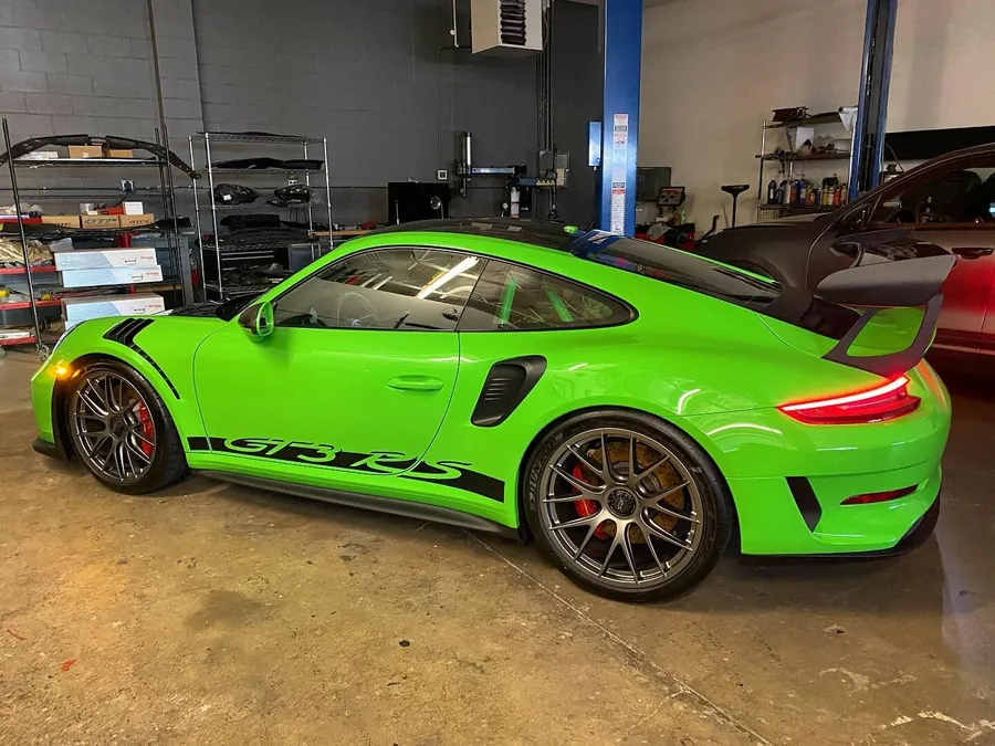 Ceramic coating work by Carbon Coatings