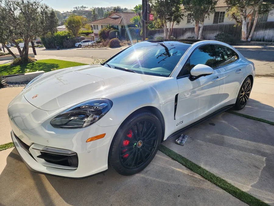 Ceramic coating work by a Culver City shop