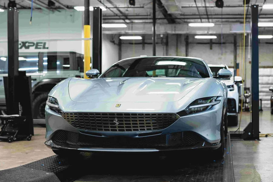 Ceramic coating work by a Chester shop