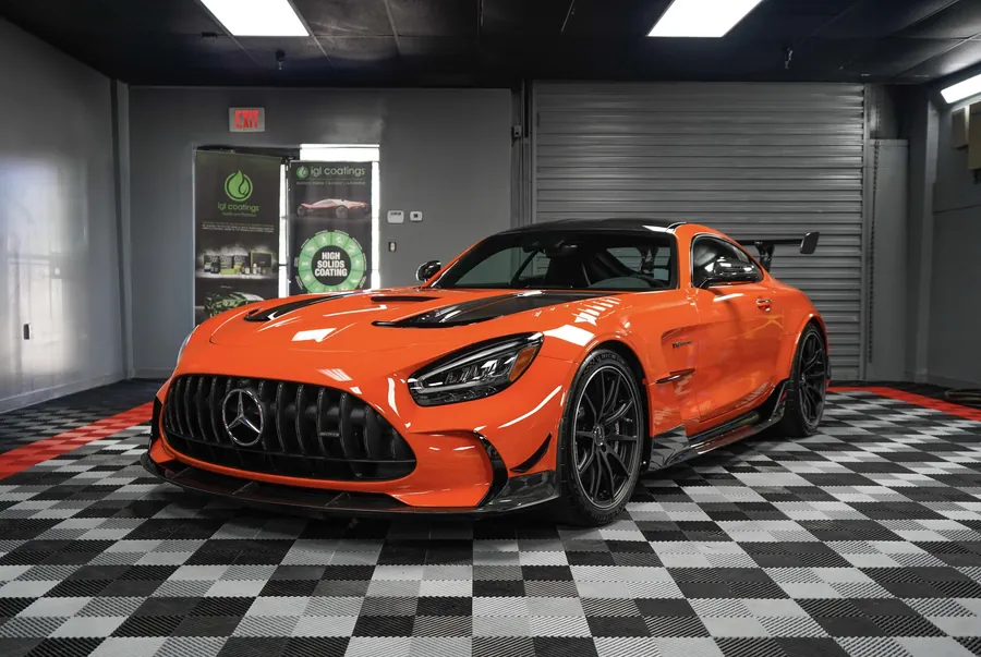 Ceramic coating work by Kratos Collection