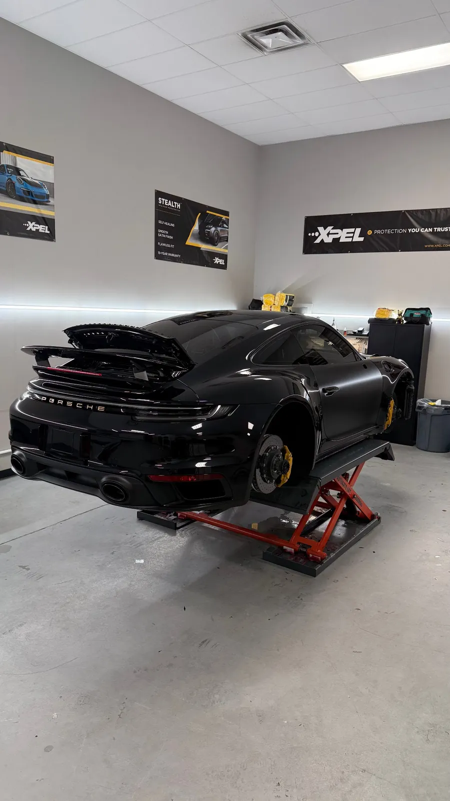 Ceramic coating work by Paint Protection Franklin