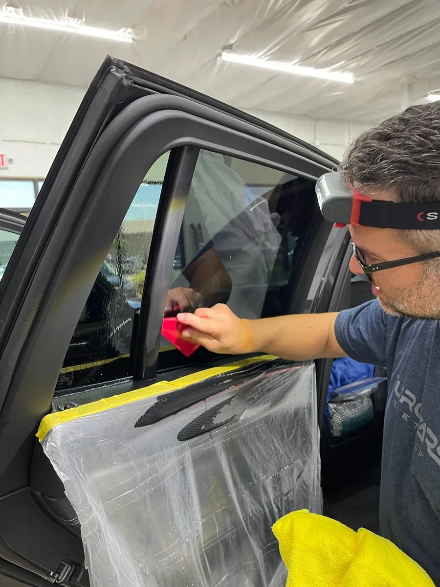Ceramic coating work by PPF, Window Tint, Ceramic Coating, XPEL by EuroCars Detail