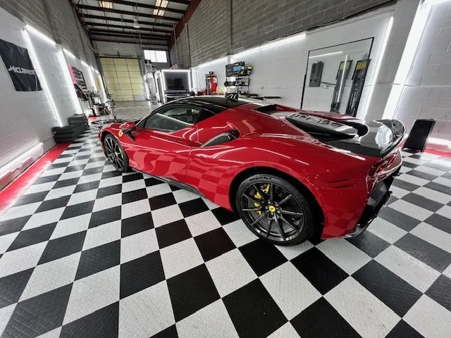 Ceramic coating work by Pro Detailers