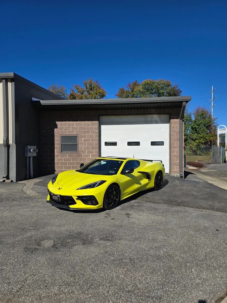 Ceramic coating work by a Annapolis shop