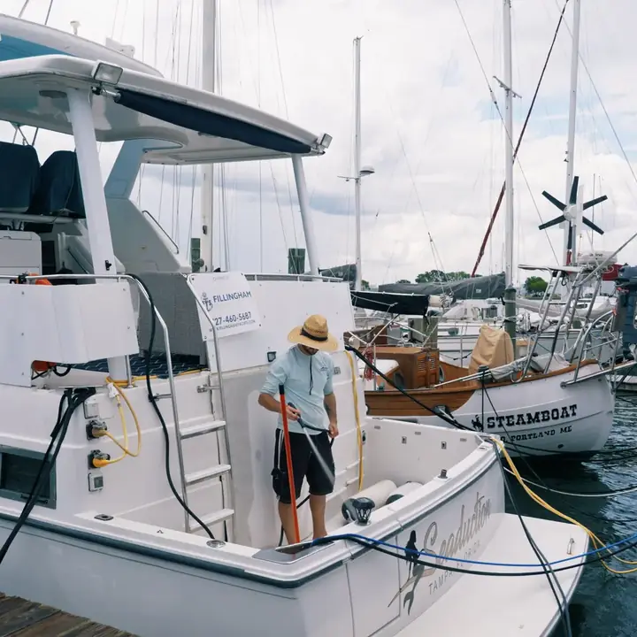 Work by Topwater Marine Detailing